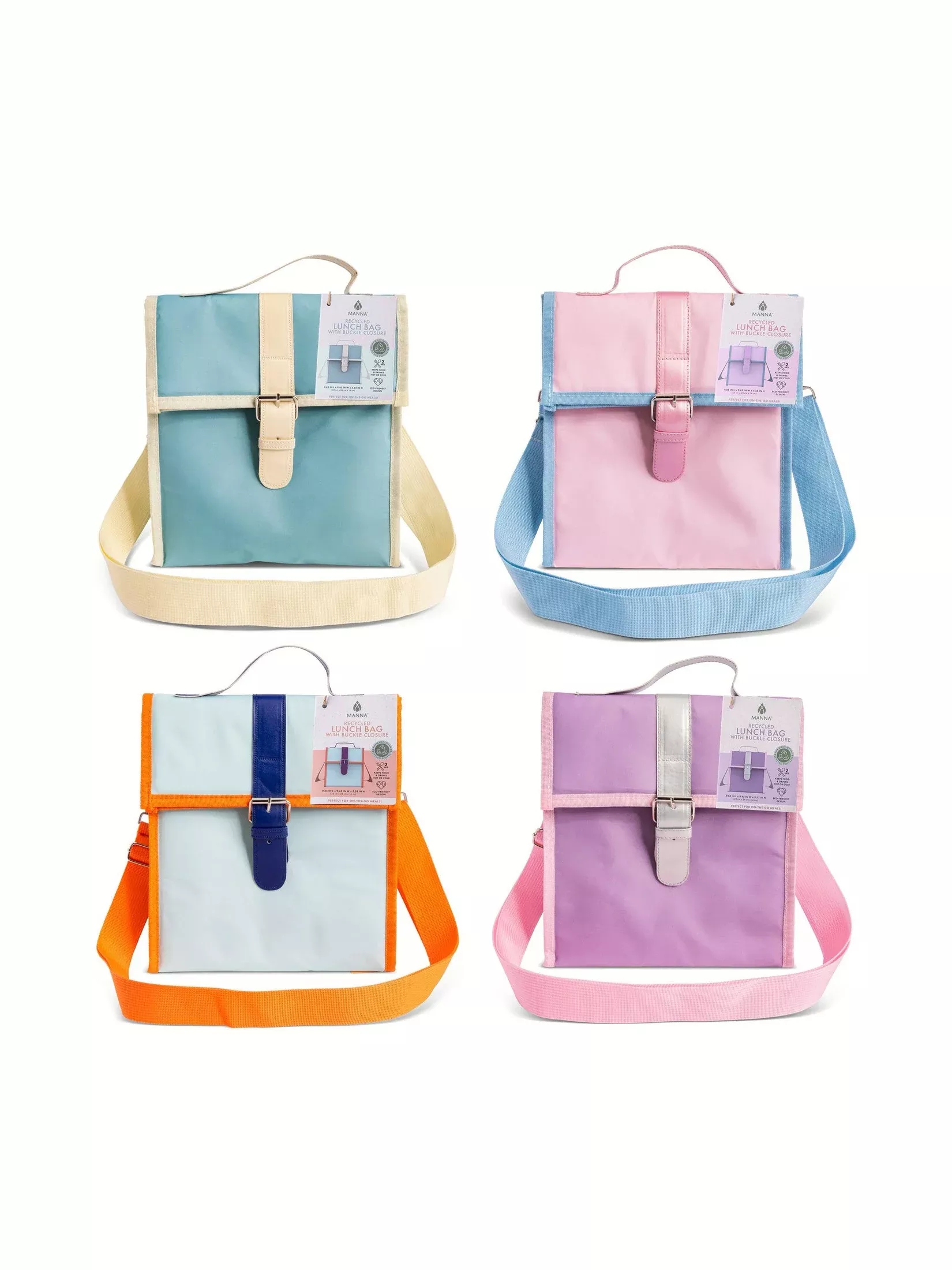 Buckle Rcycl Lunch Bag - VVO/GBZ/JDM/PKM