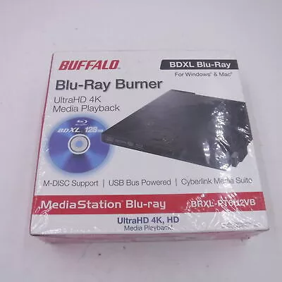 BUFFALO MediaStation USB 2.0 External Blu-Ray Burner BRXL-PT6U2VB