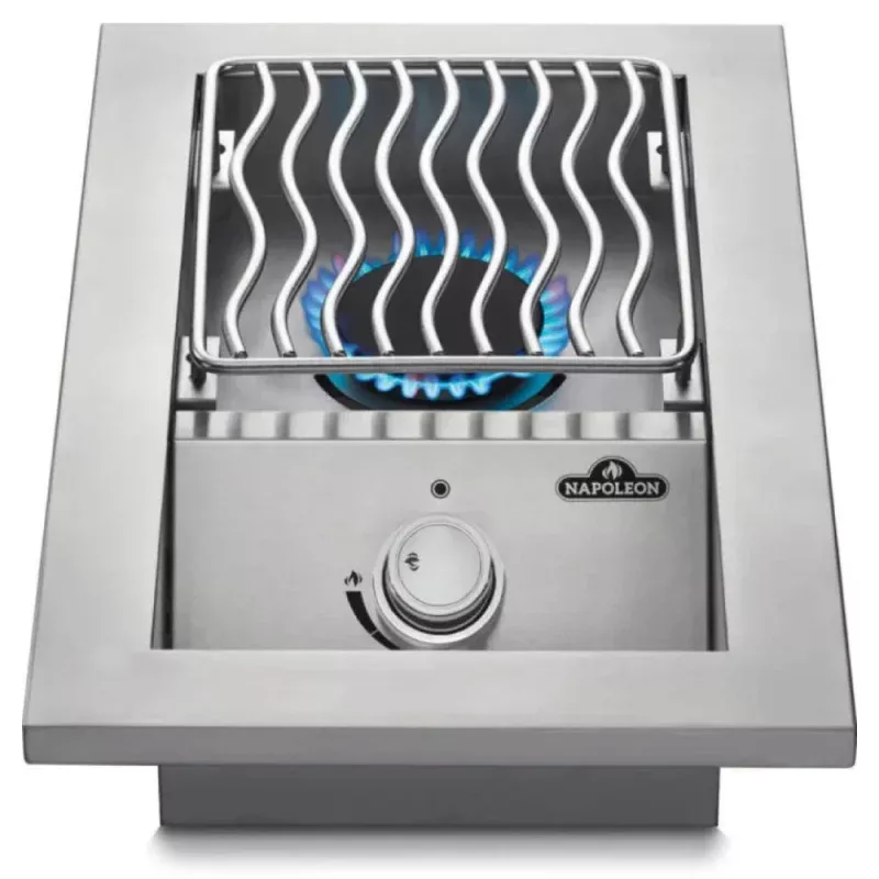 Built-in 500 Series Single Range Top Burner, Stainless Steel
