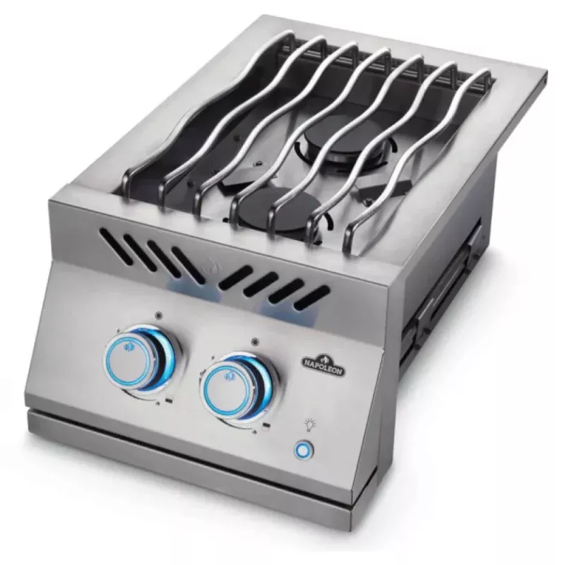 Built-in 700 Series 12 Inline Dual Range Burner Natural Gas, Stainless Steel