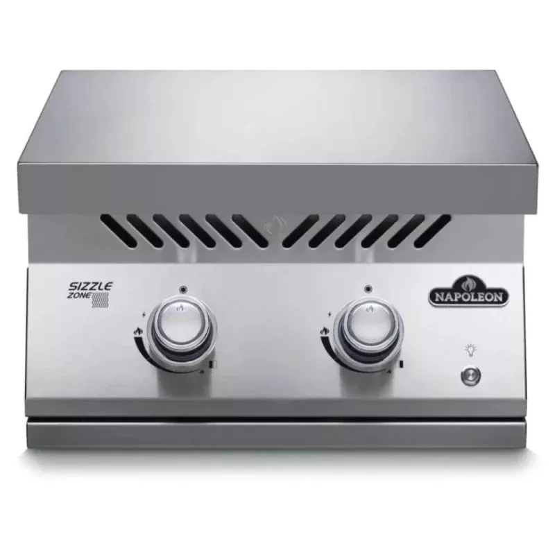 Built-In 700 Series 18 Dual Infrared Burner Natural Gas, Stainless Steel