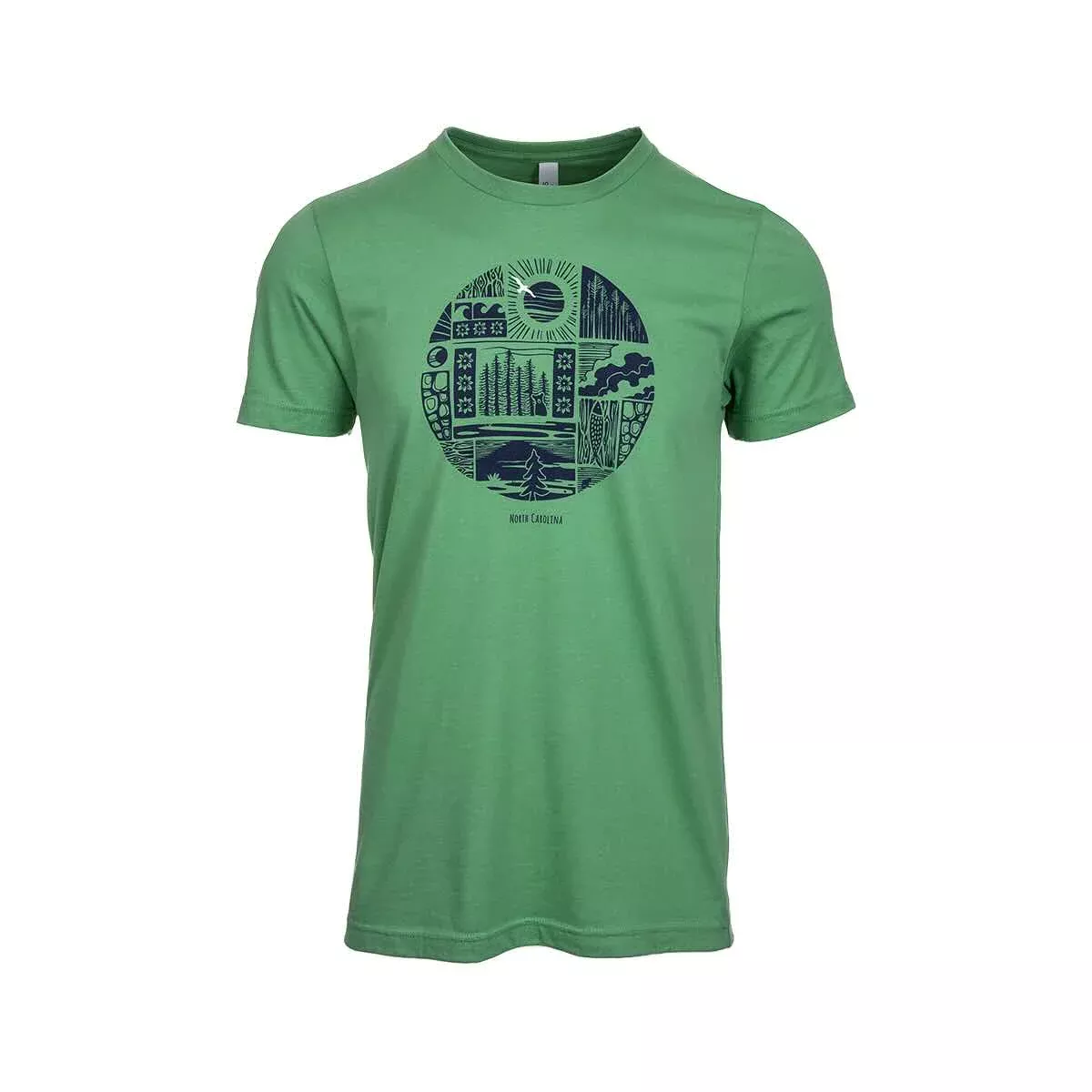 Bum Wraps North Carolina Nature Ball Short Sleeve T-Shirt