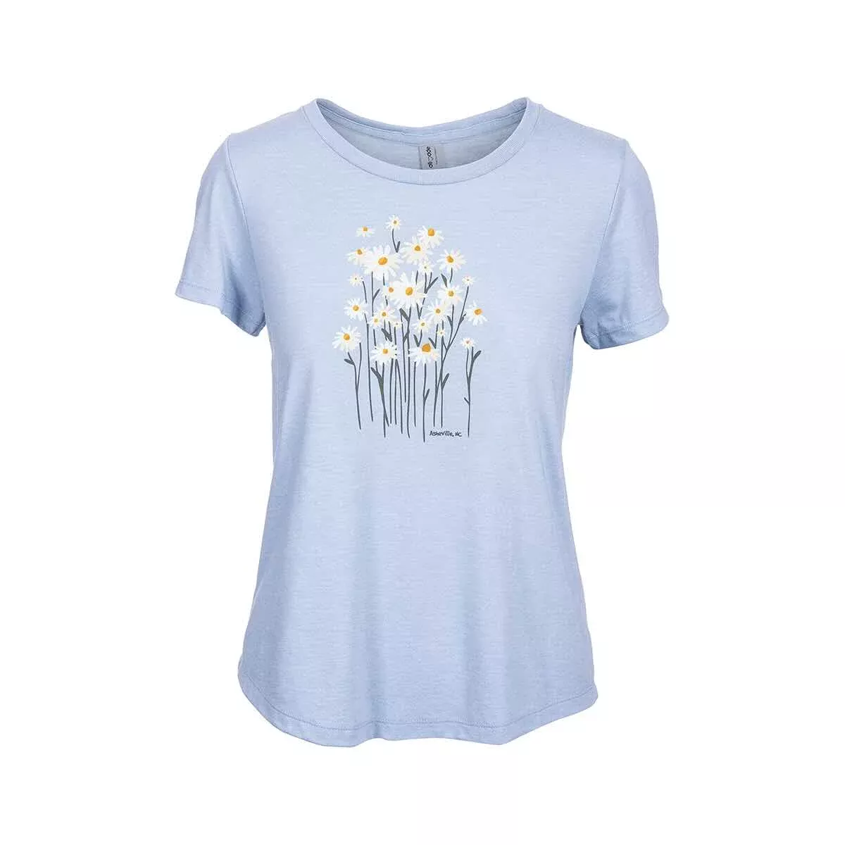 Bum Wraps Women's Asheville Wild Daisy Short Sleeve T-Shirt