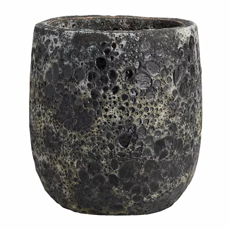 Bungxe Tall Ceramic Outdoor Planter, Small