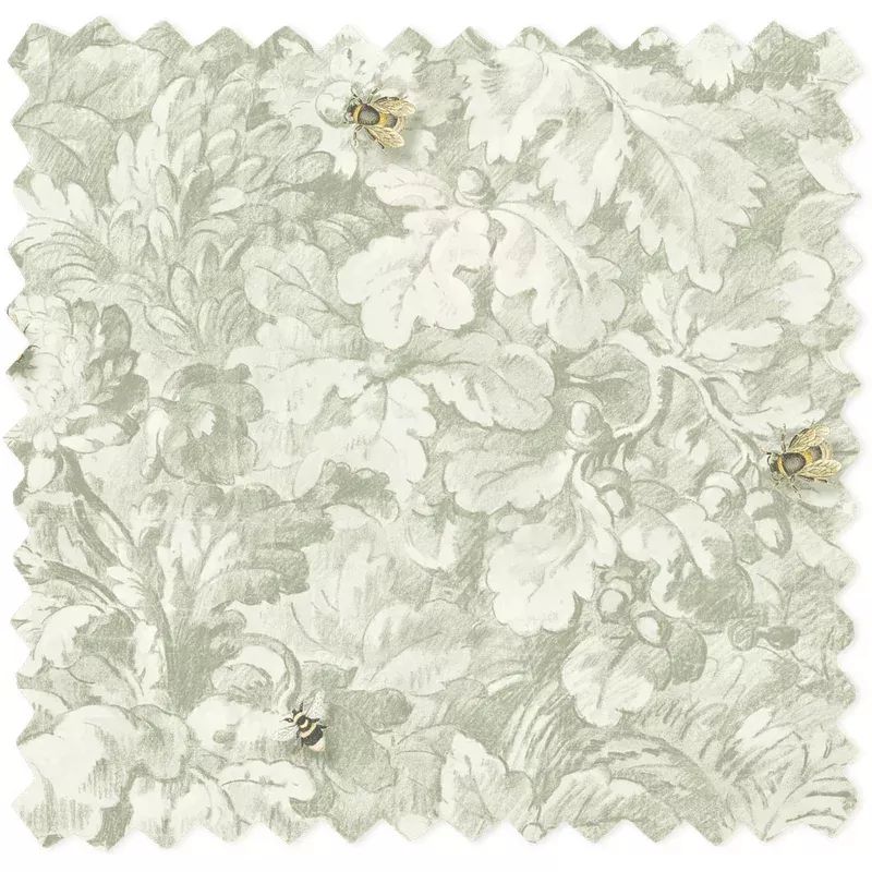 Busy Bee Bracken Velvet Fabric