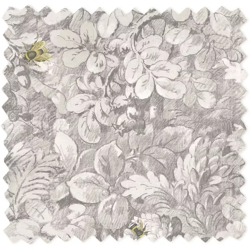 Busy Bee Velvet Fabric