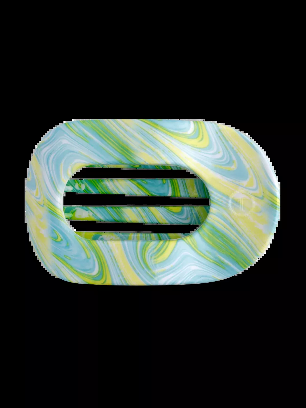 By the Sea Shore | Small | Flat Round Hair Clip