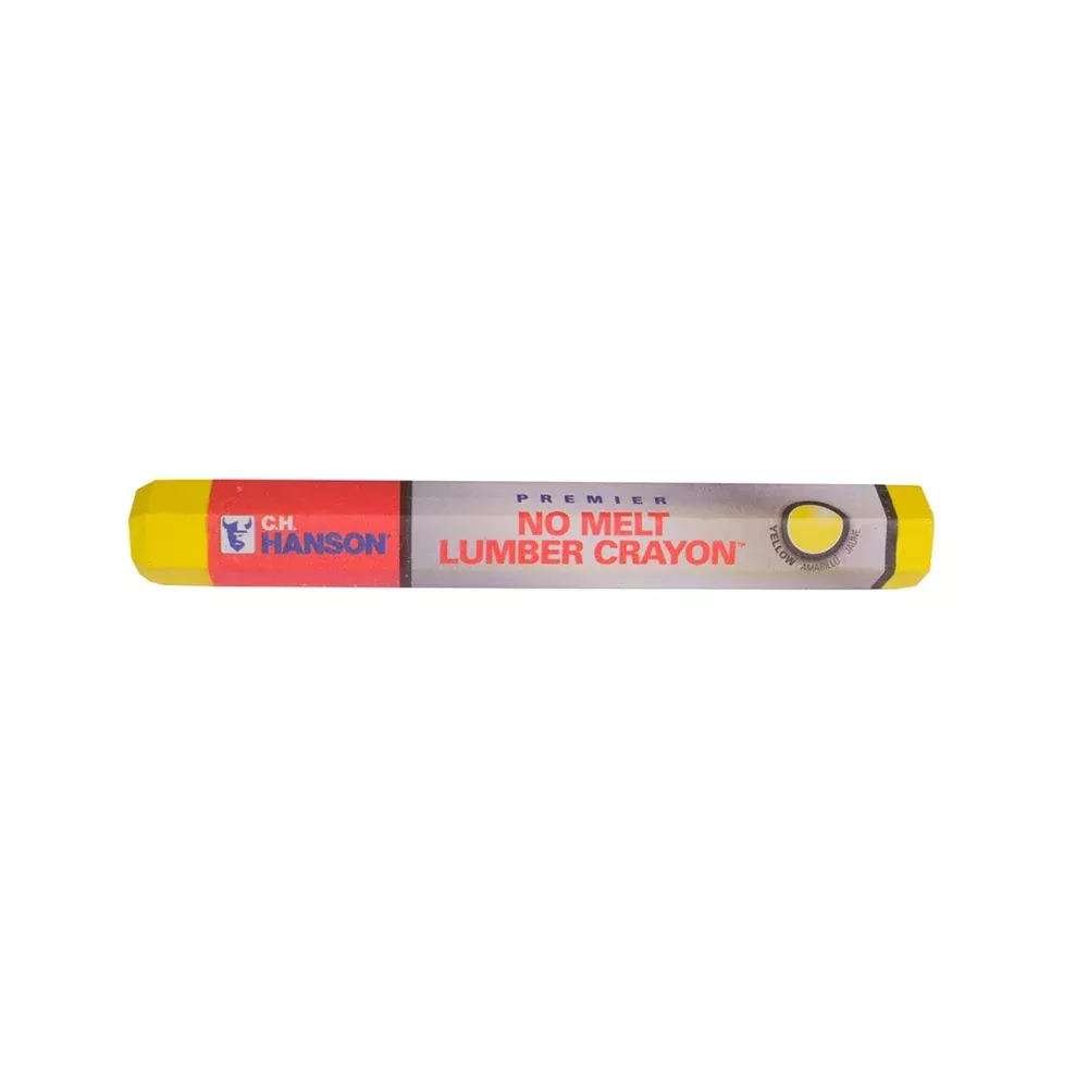 C.H. Hanson 10385 Lumber Crayon, Yellow