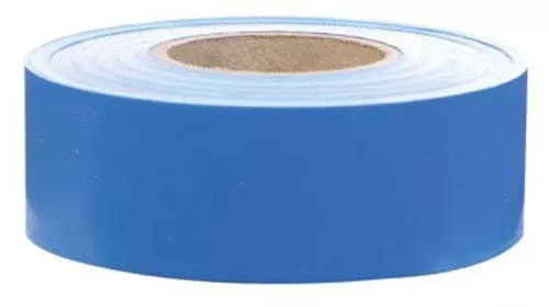 C.H. Hanson 17023 Flagging Tape, Blue, Plastic, 300 Ft