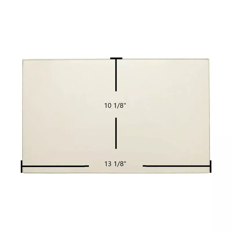 Caddy Apollo Caddy Mini Caddy Caddy Alterna Door Glass Replacement 13 1/8″ x 10 1/8″ High-Temperature Ceramic Glass Panel (SE51352-1)