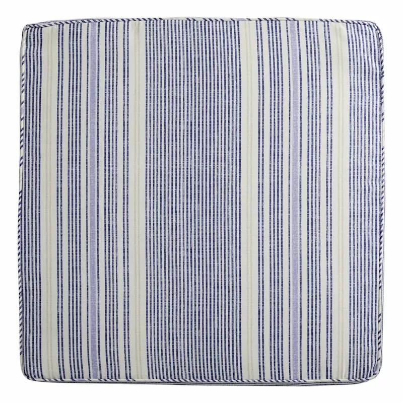 Calisto Pinstripe Outdoor Deep Seat Cushion