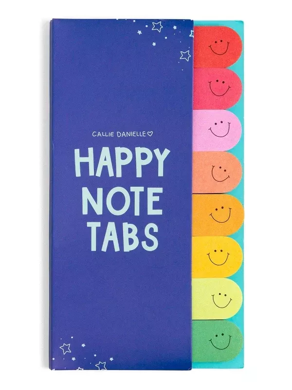 Callie Danielle - Happy Smiley Face Sticky Note Tabs