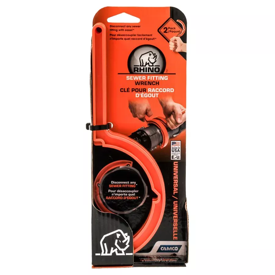 Camco RhinoFLEX Wrench Set Swivel - 2 pk