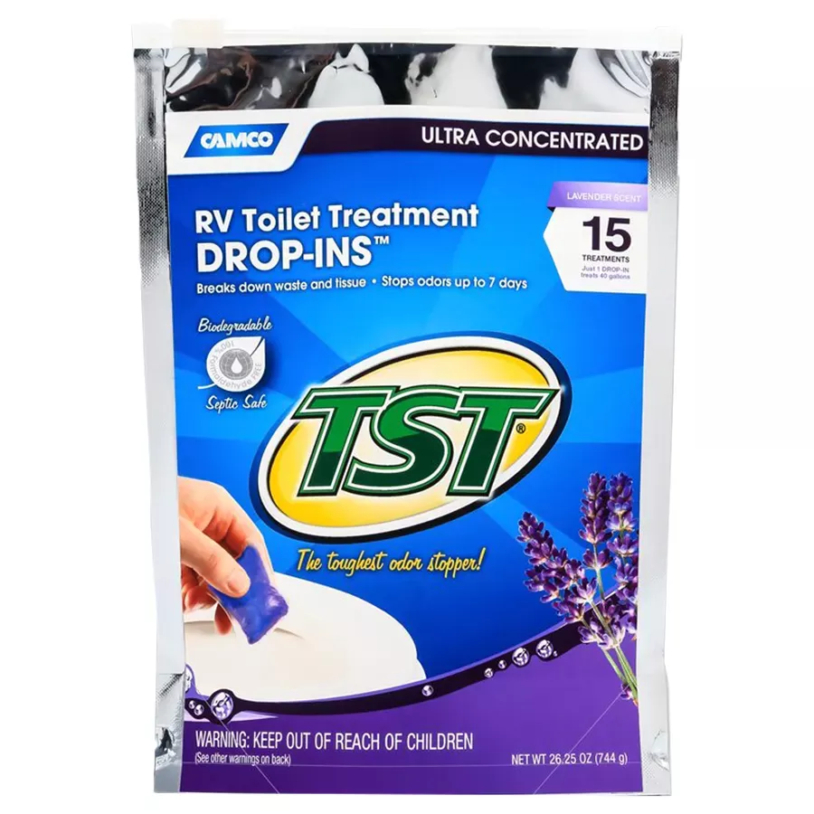 Camco TST MAX Lavender Drop-Ins - 15 pk