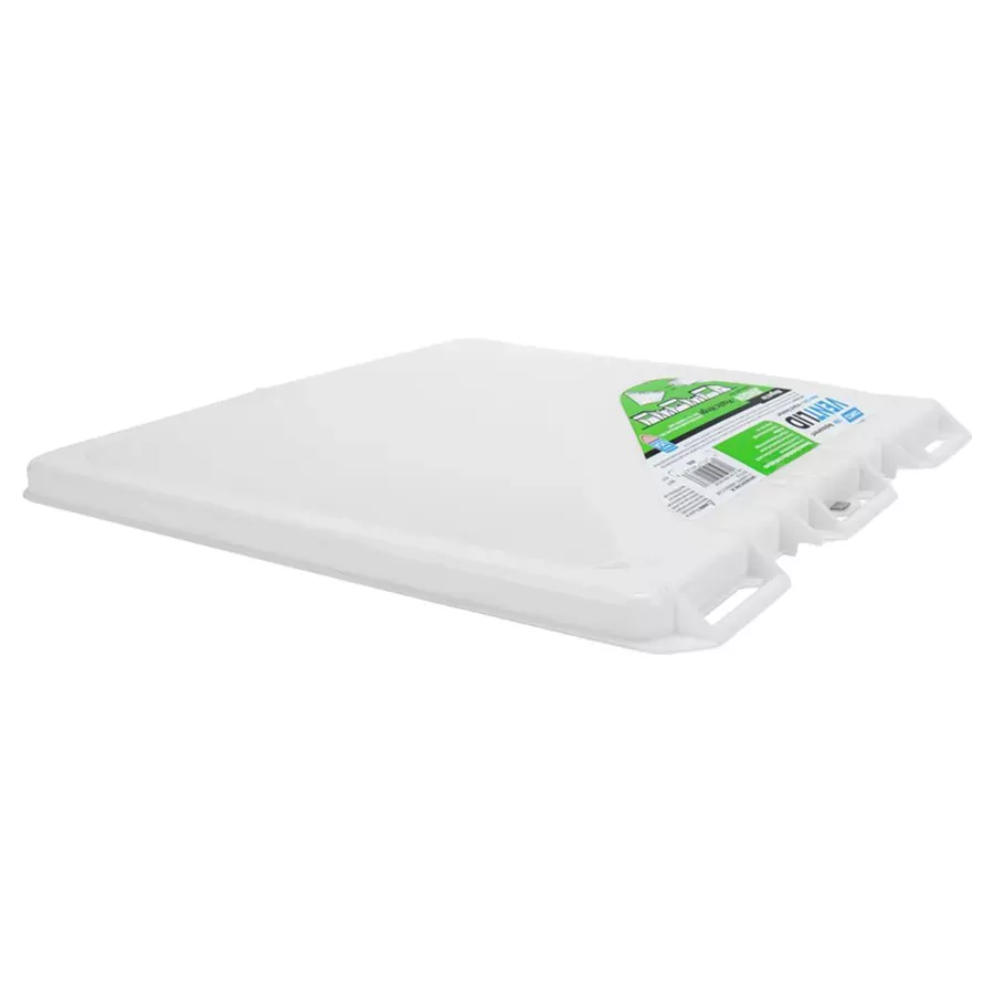Camco Vent Lid Jensen Metal Base - White
