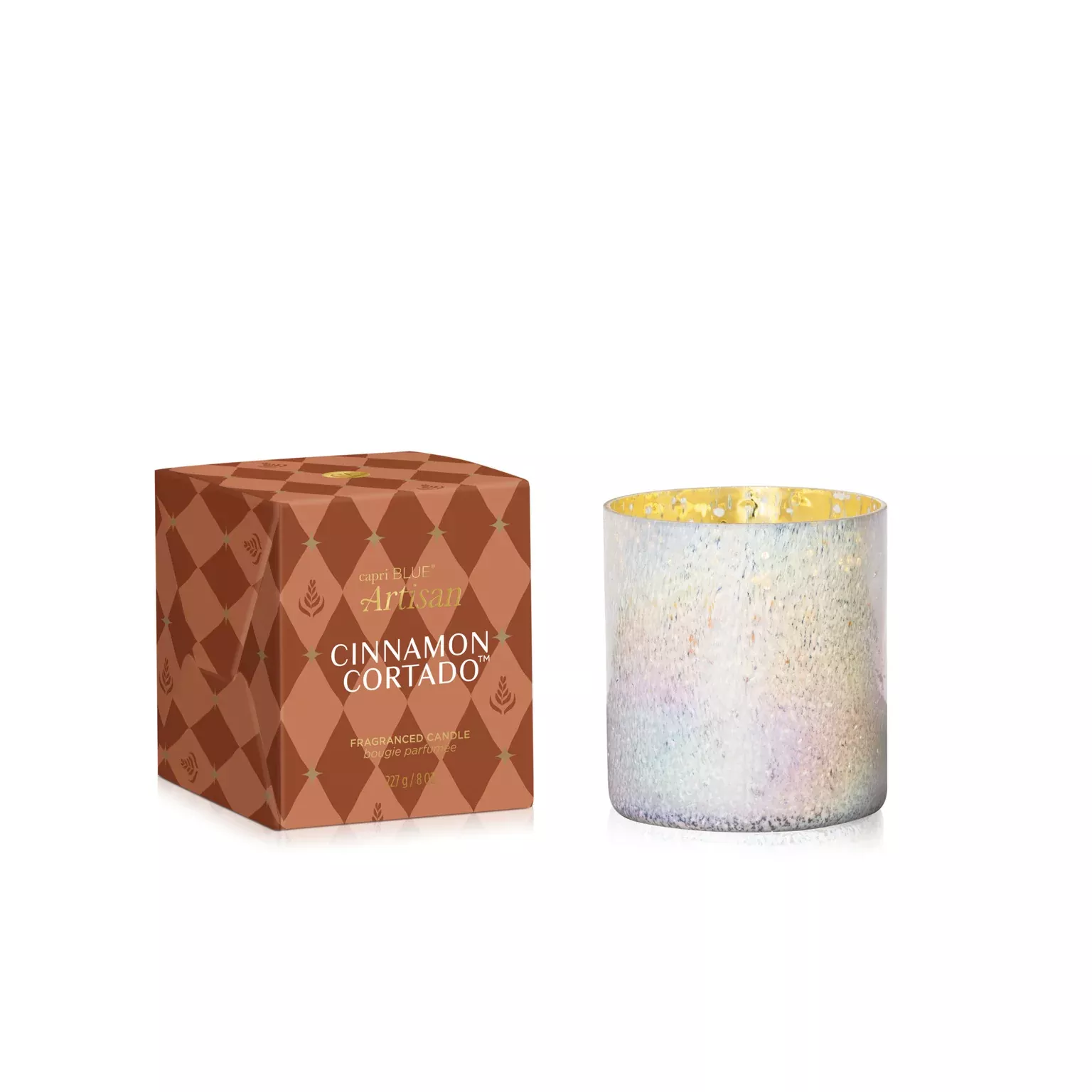 Capri Blue - Cinnamon Cortado Artisan Winter Bazaar Tumbler Candle