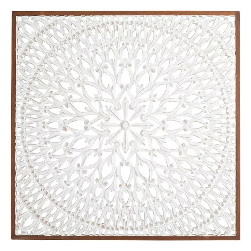 Carved Medallion Wall Décor, 36"