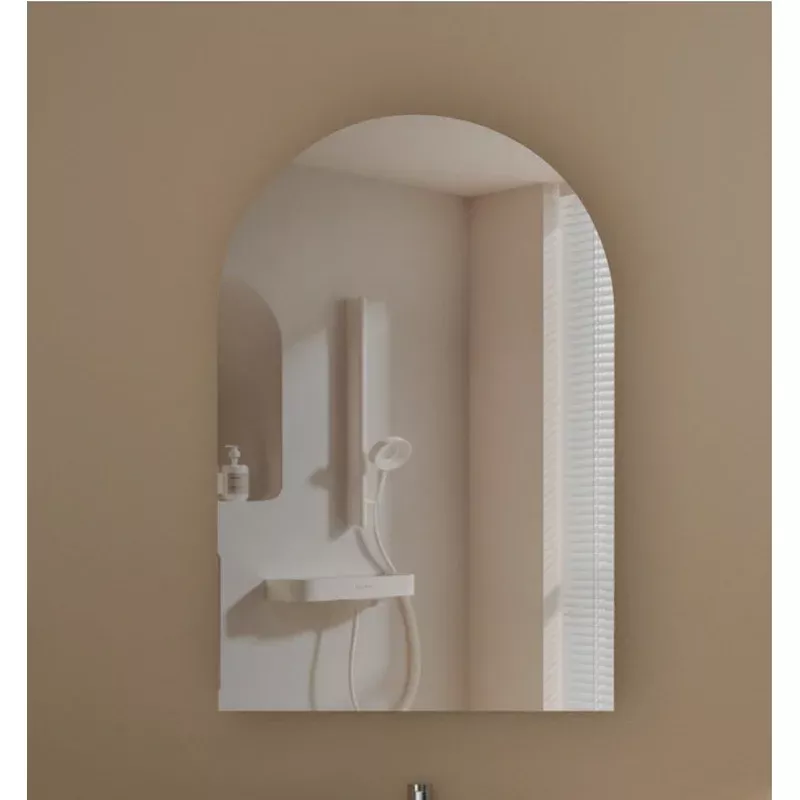 CARYSIL Imperial 600 x900mm WALNUT Arch Shaving Cabinet