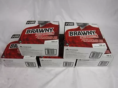 CASE LOT 830 Brawny Industrial Scrim Reinforced Medium Duty 4-Ply Wipers 29050 S