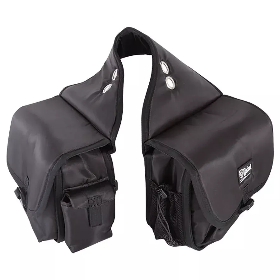 Cashel Deluxe Saddle Bag - Black