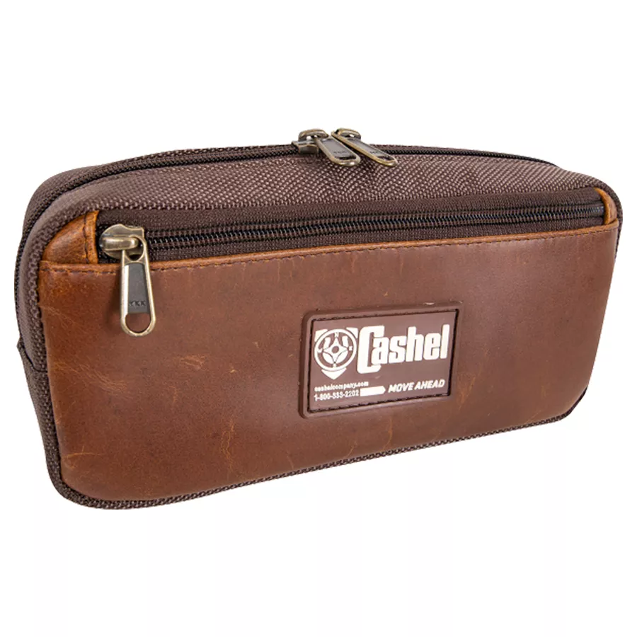 Cashel Small Pommel Saddle Bag - Distressed Leather