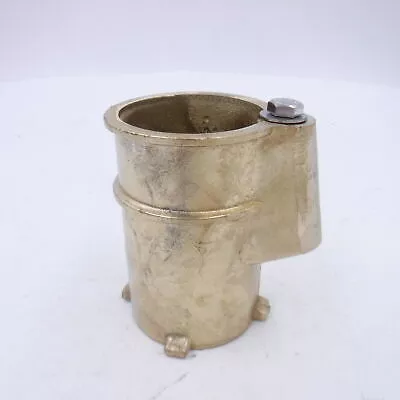 Cast Bronze Rail Ladder Socket Deck Anchor, 4″ Long, 2-3/8″ Inner Diameter