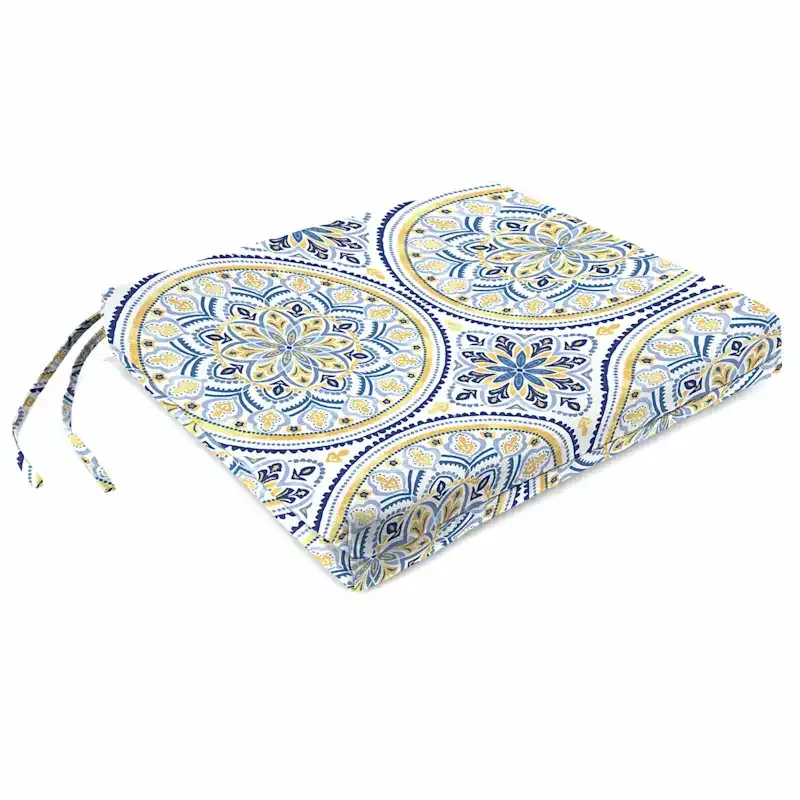 Castille Multicolor Outdoor Square Seat Cushion