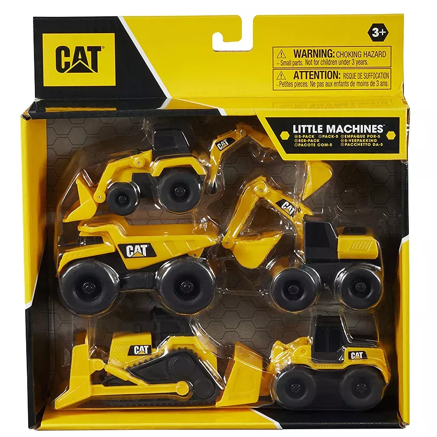 CAT Little Machine Toy - 5 pk