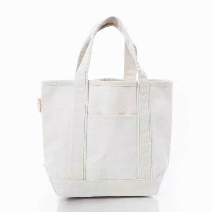 CB Station - Handy Open Top Tote, Natural