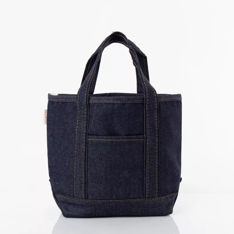 CB Station - Heritage Denim Open Top Tote