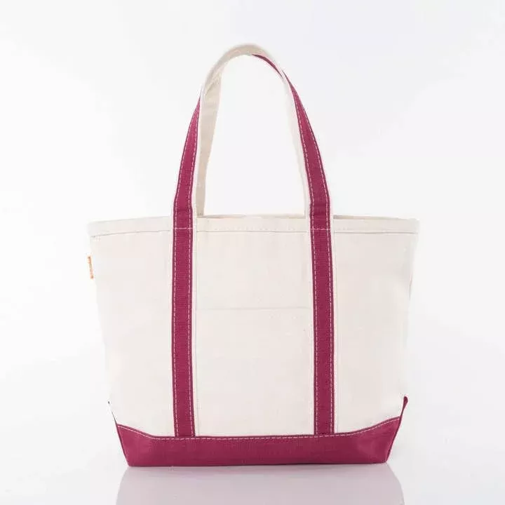 CB Station - Medium Classic Tote, Maroon