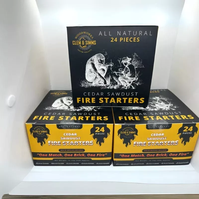 Cedar Fire Starters3 Box Bundle – Free Shipping (Collective Retailer Exclusive)