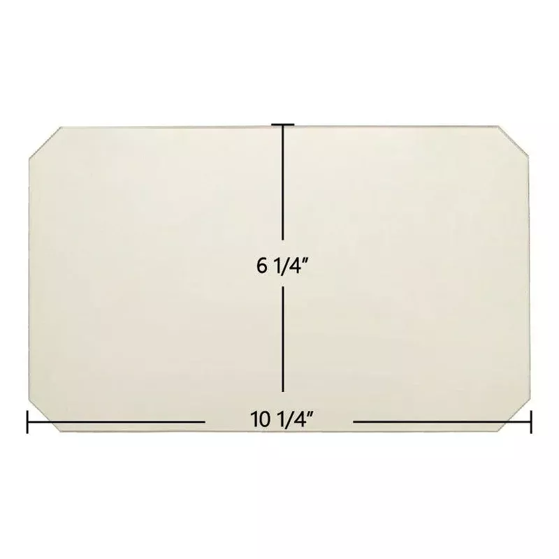 Cemi Insert Replacement Glass 10 1/4″ x 6 1/4″ with Cut Corners