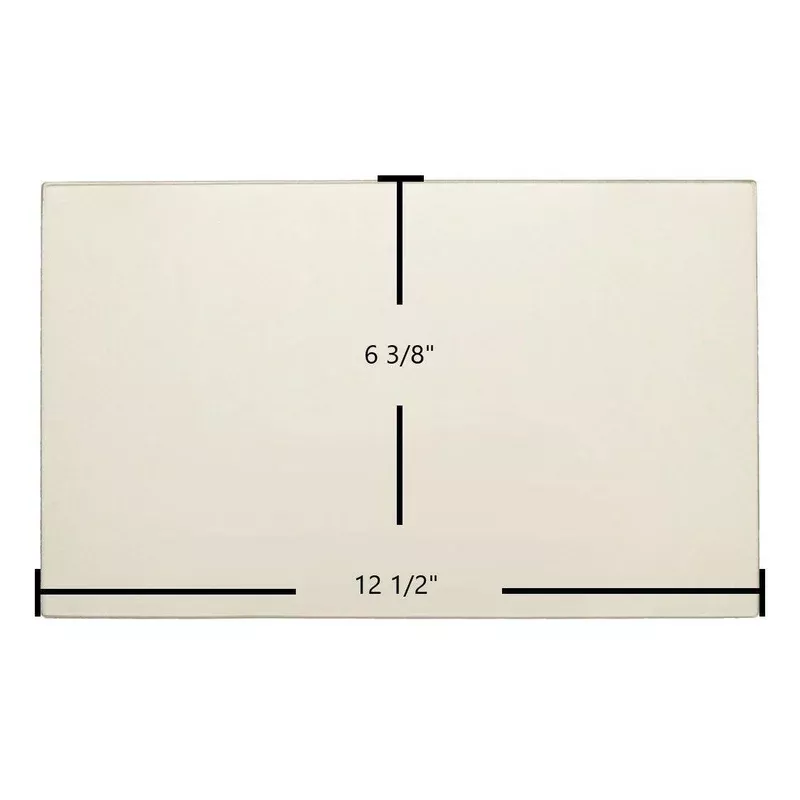 Century S126 S130 S241E 242E Replacement Glass 12 1/2″ x 6 3/8″ (Part #SE63004-1)