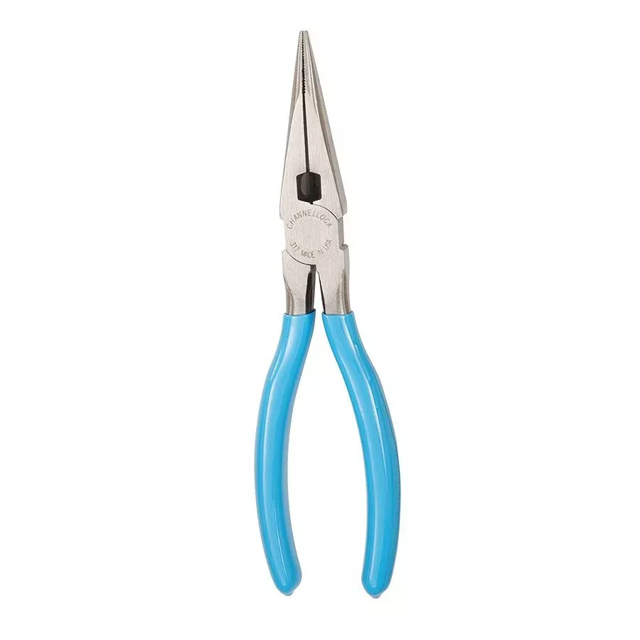 Channellock 8" Side Cutting Long Nose Plier with Cutter