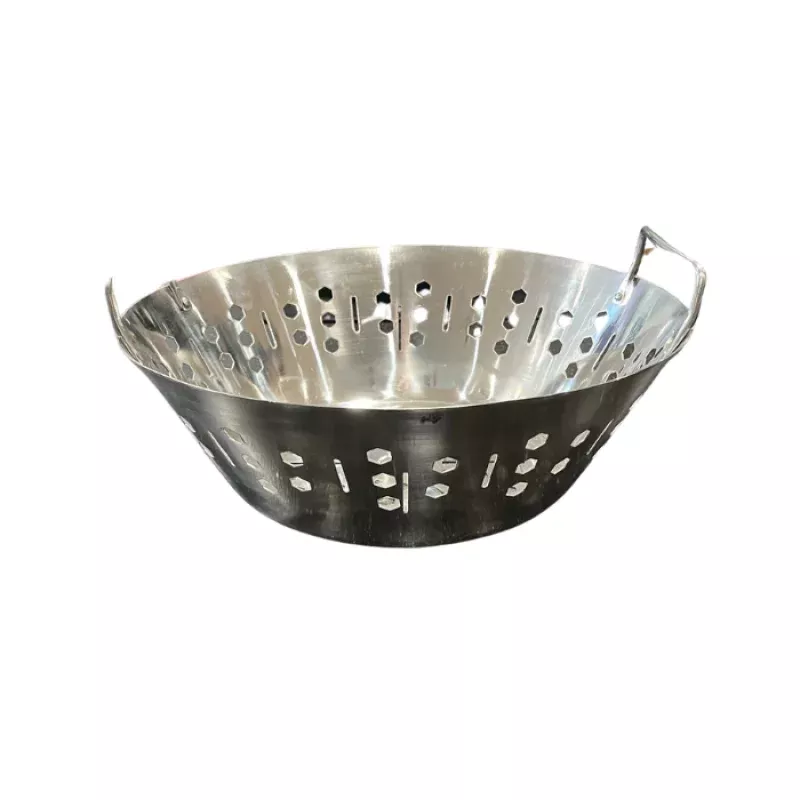 Charcoal Basket Large met divider