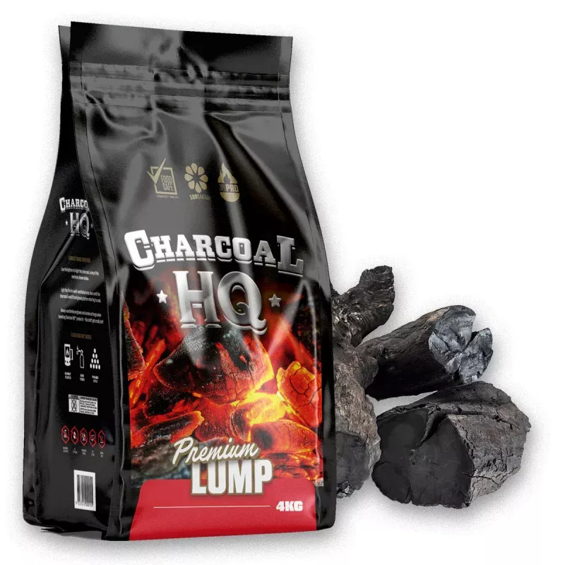 Charcoal HQ – Premium Lump Charcoal 4kg
