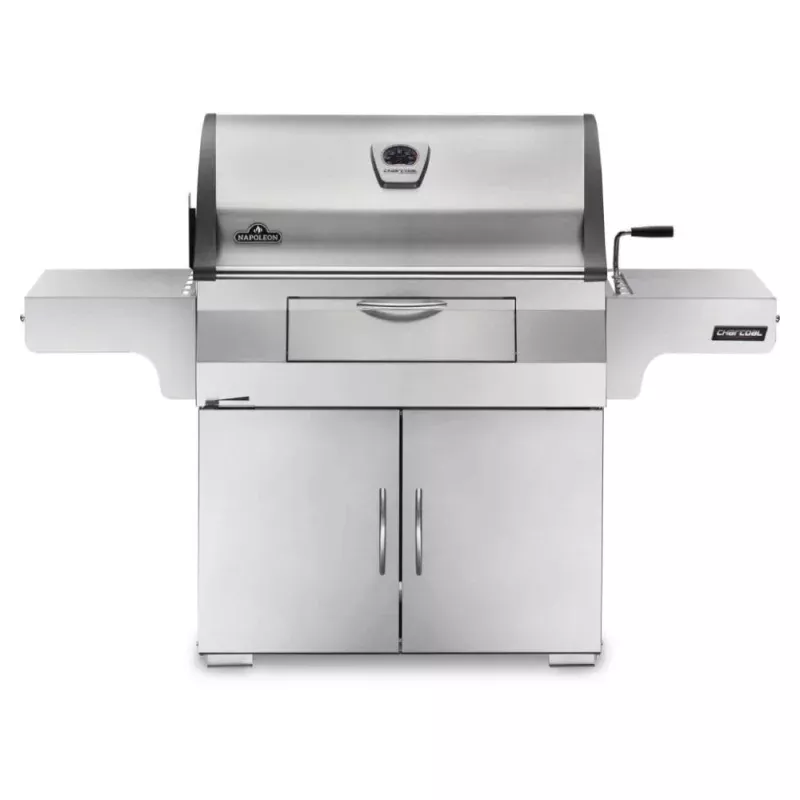 Charcoal Professional Grill, Stainless Steel
