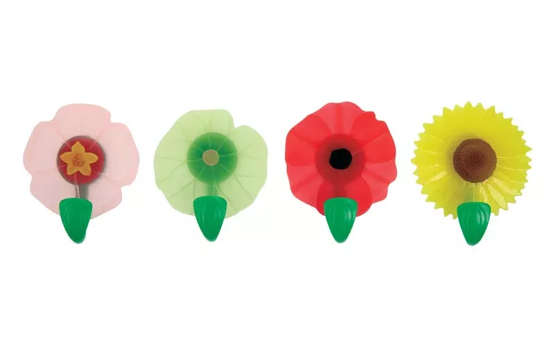 Charles Viancin 7098 Magnetic Hooks, Silicone, 2"