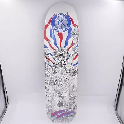 Check Your Head Skateboard Deck Dead Kennedys Bedtime For Democracy Green Rare