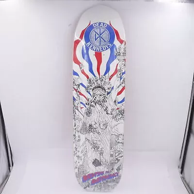 Check Your Head Skateboard Deck Dead Kennedys Bedtime For Democracy Red Rare