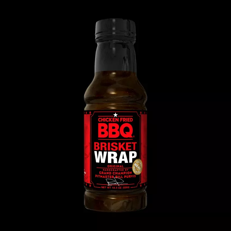Chicken Fried BBQ Brisket Wrap