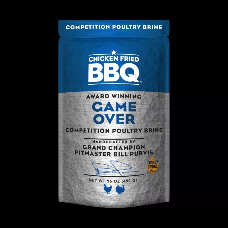 Chicken Fried BBQ Game Over Poultry Brine