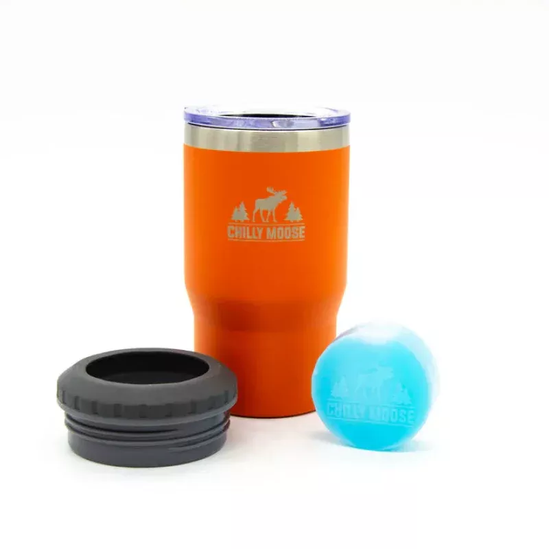 Chilly Moose 410mL Brent Insulator & Tumbler Canoe Red