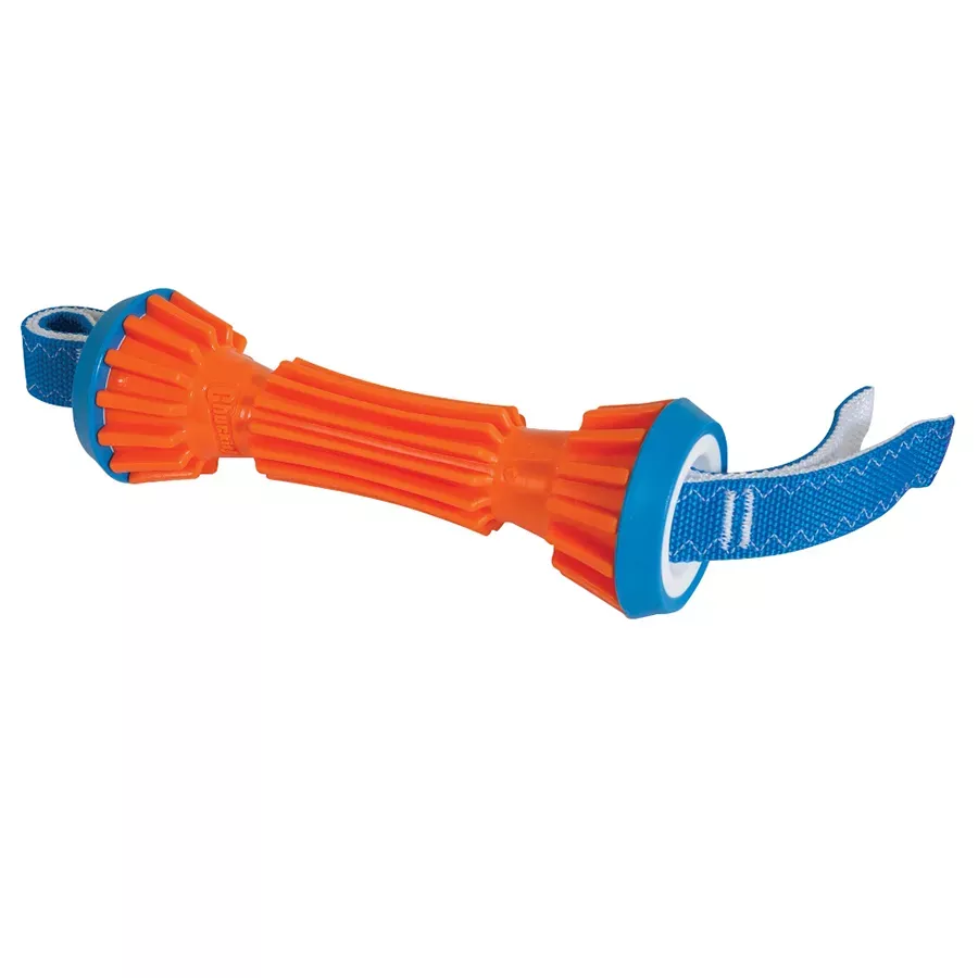 Chuckit! Rugged Bumper - Blue/Orange - L