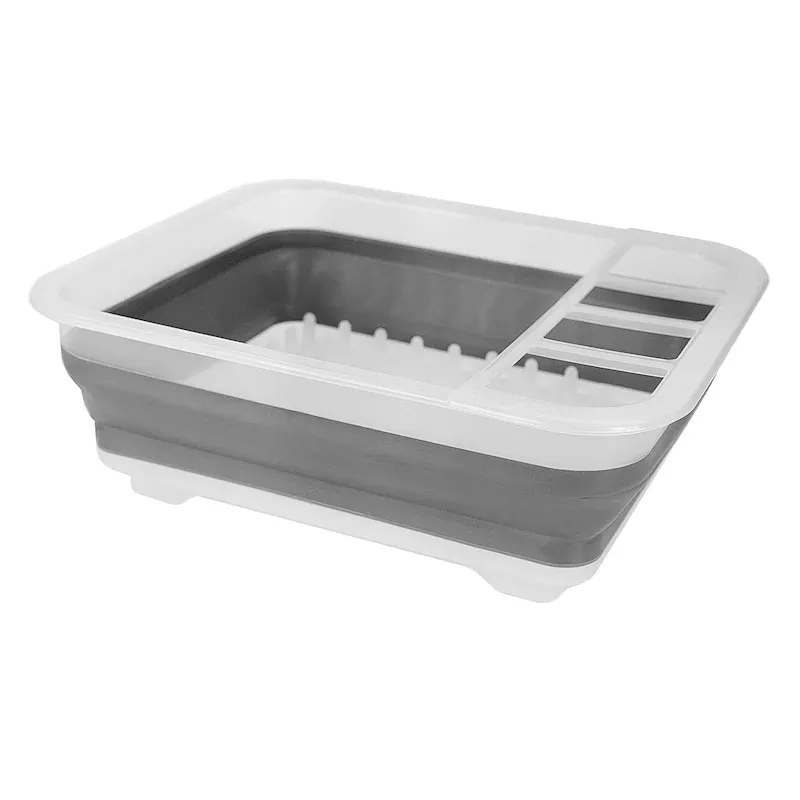 Clear Collapsible Dish Rack