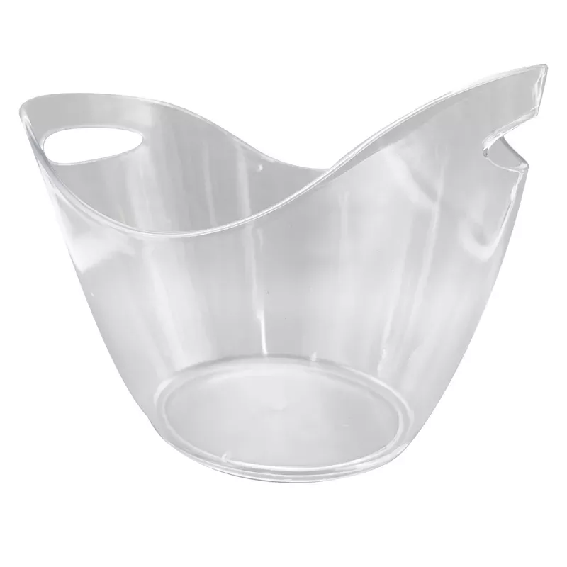 Clear Oblong Ice Bucket, 5l