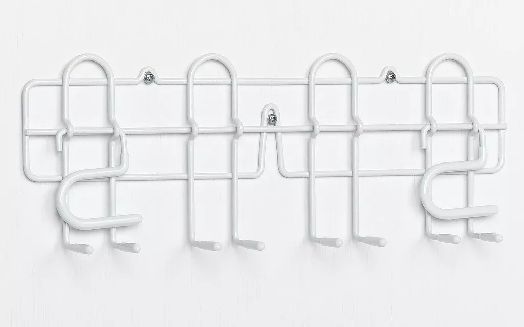 Closetmaid 3462 Broom & Mop Holder, 16", White