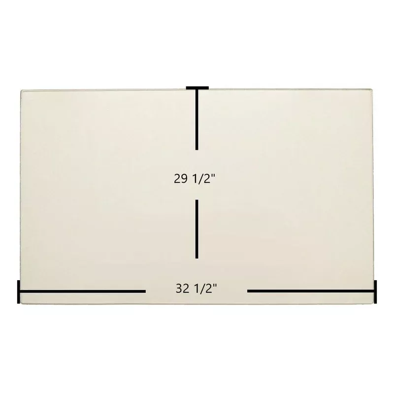 Coalbrookdale Darby Ceramic Glass Panel 32 1/2″ x 29 1/2″