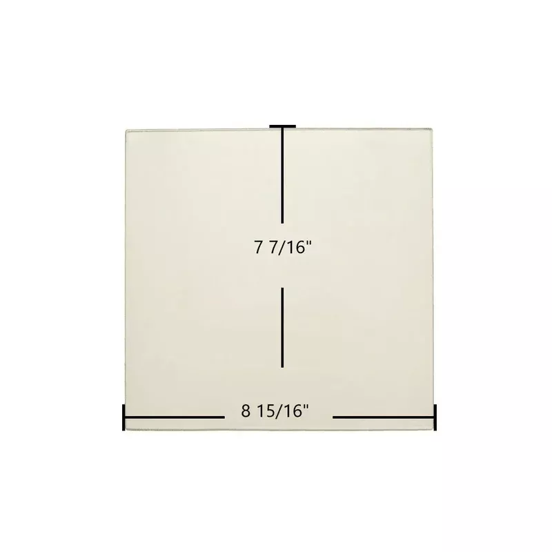 Coalbrookdale Darby Small Ceramic Glass Panel 8 15/16″ x 7 7/16″